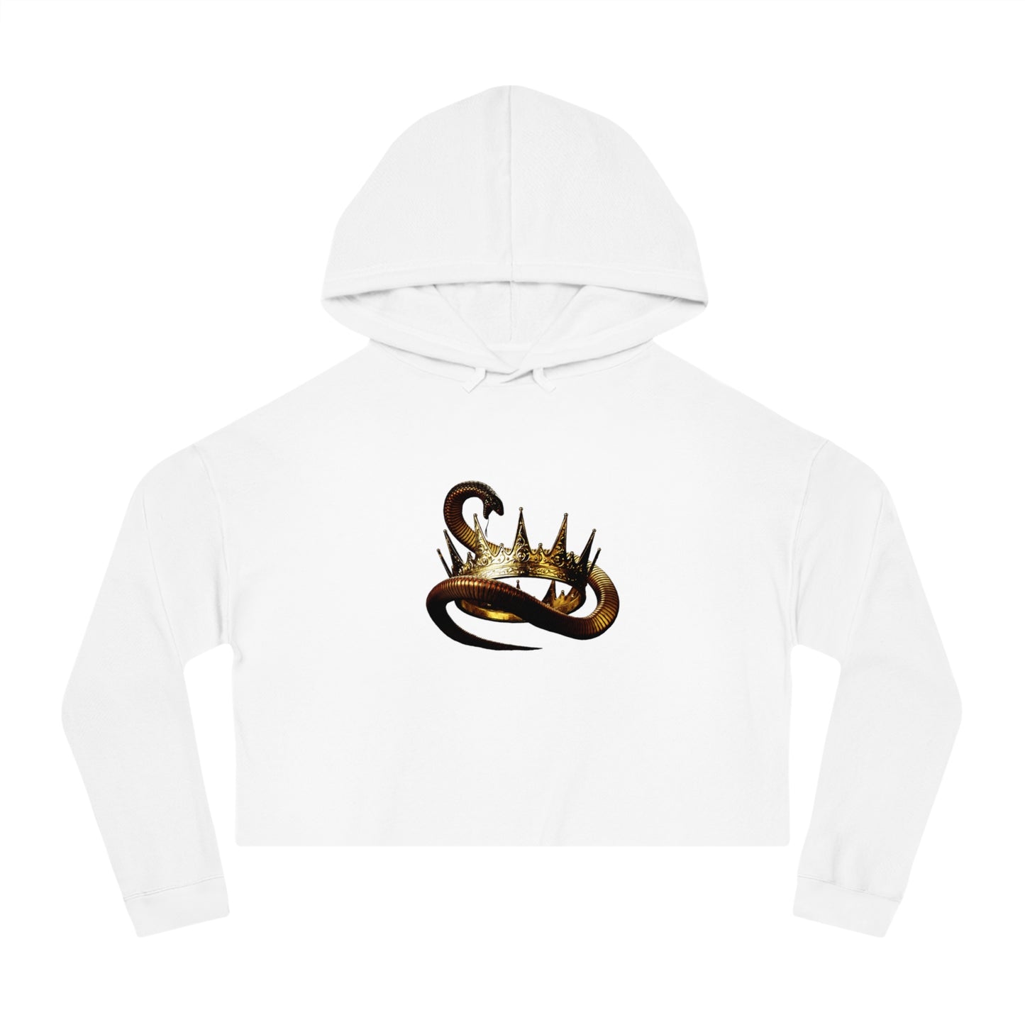Women’s Cropped Hooded Sweatshirt - Kings