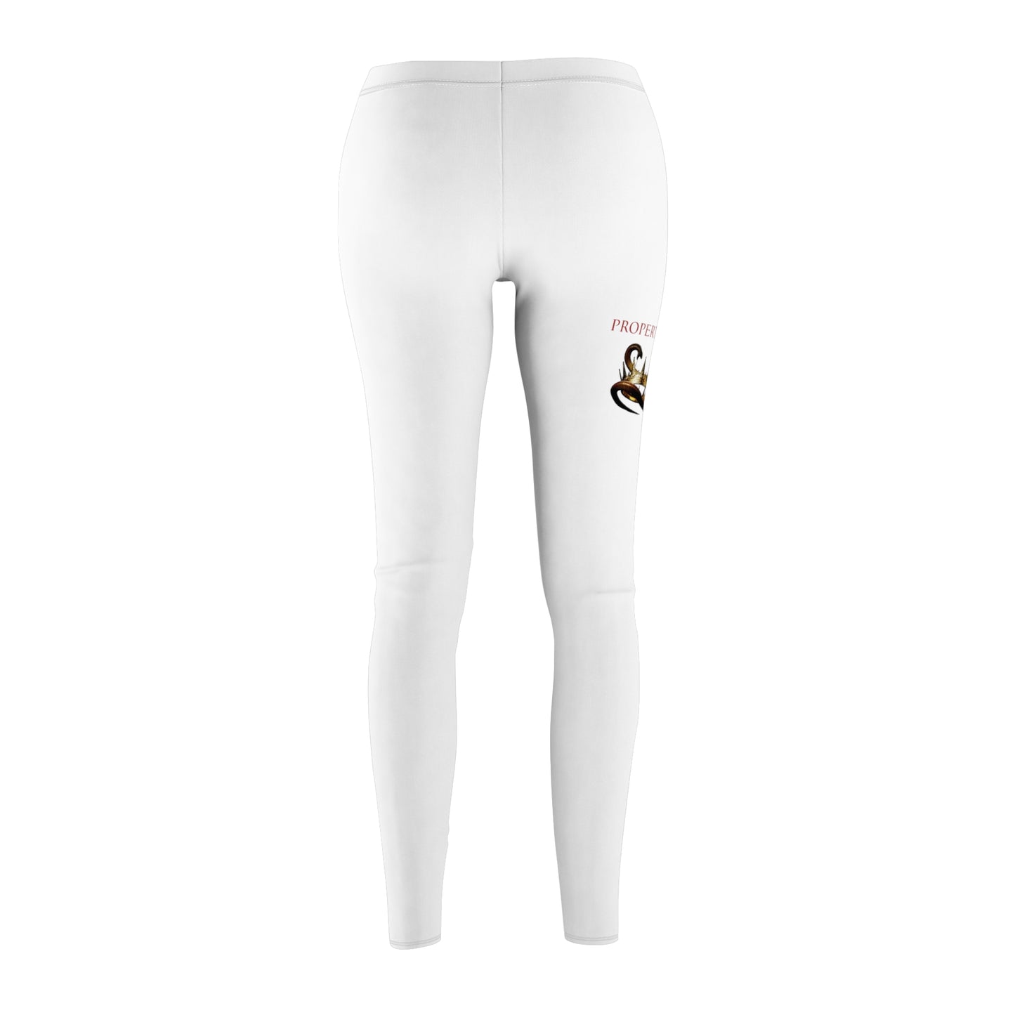 Property of the Kings -- Women's Cut & Sew Casual Leggings (AOP)