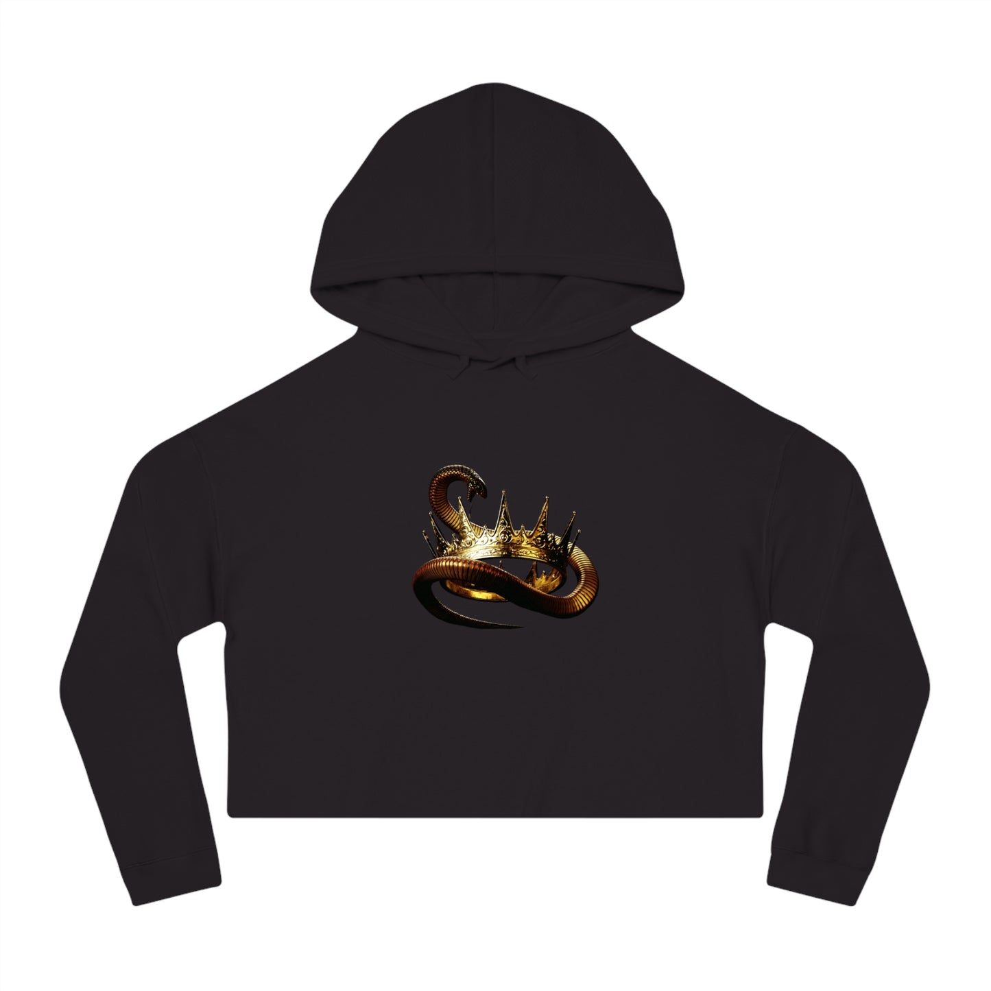 Women’s Cropped Hooded Sweatshirt - Kings