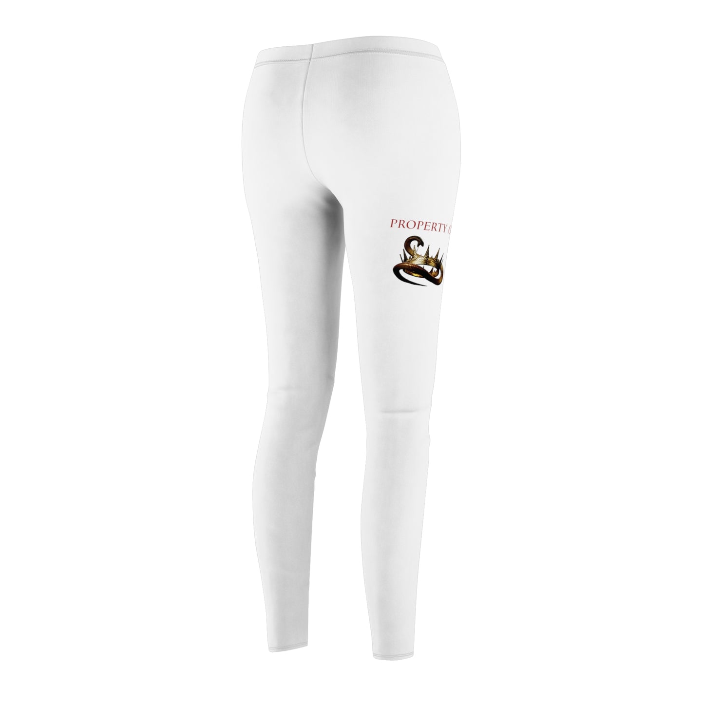 Property of the Kings -- Women's Cut & Sew Casual Leggings (AOP)
