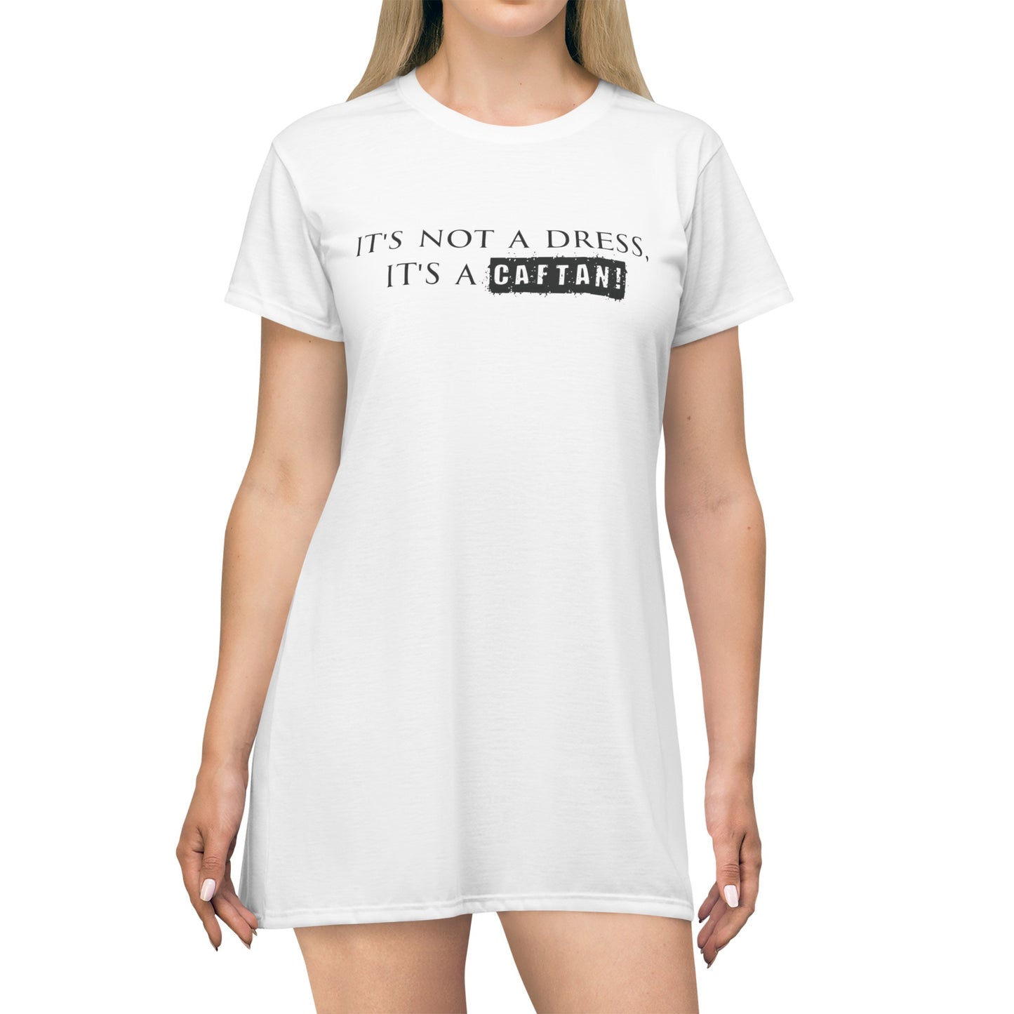 It's A Caftan T-Shirt Dress