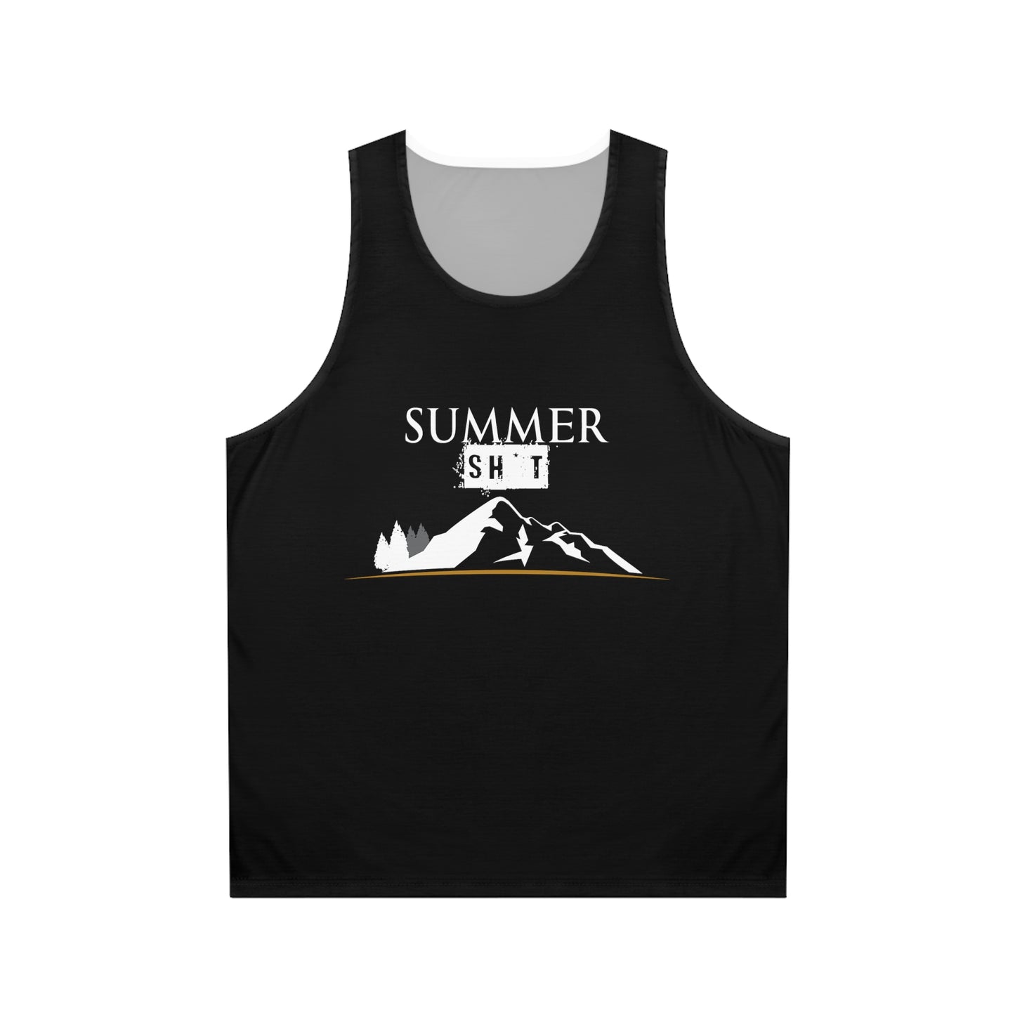 Black Unisex Summer Sh*t Tank Top - up to size 4XL!