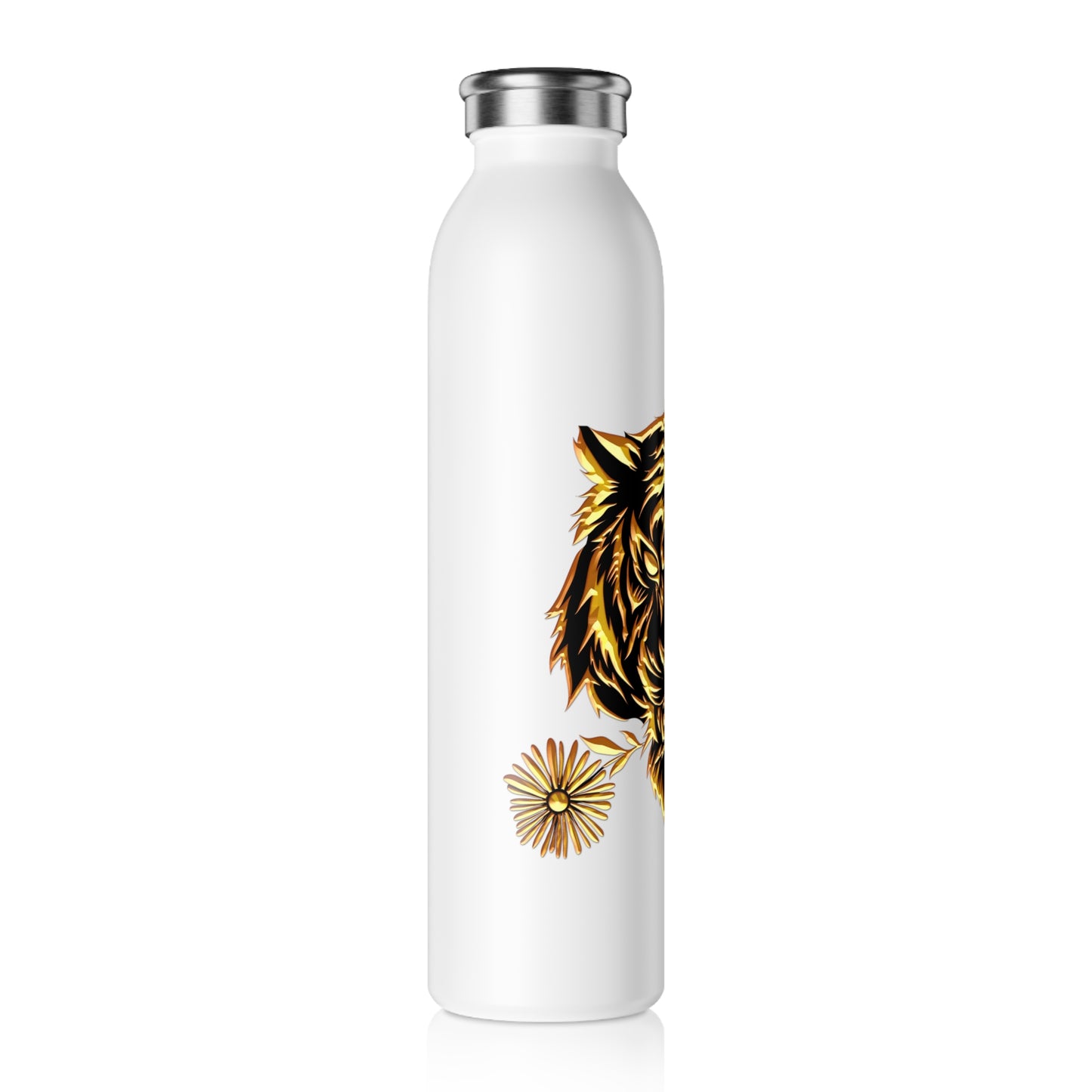 Beasts Symbol Slim Water Bottle