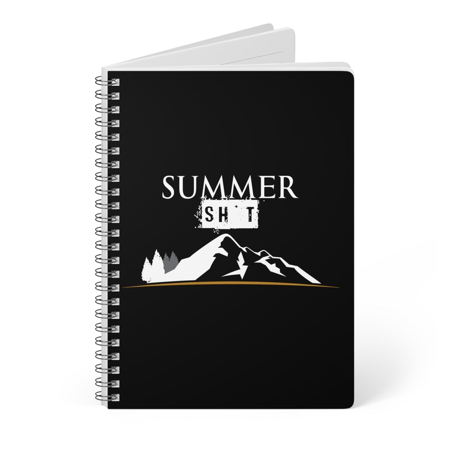 Summer Sh*t Wirebound Softcover Notebook, A5