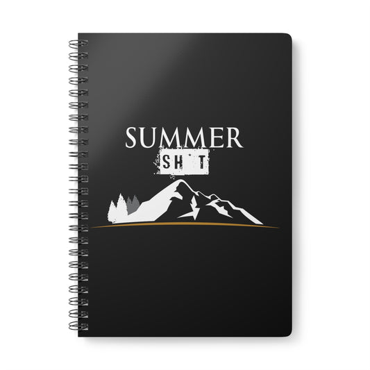 Summer Sh*t Wirebound Softcover Notebook, A5