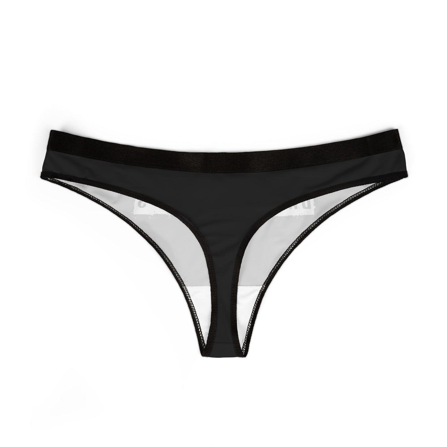 Women's Thong -- Daddy Drago's (Black)