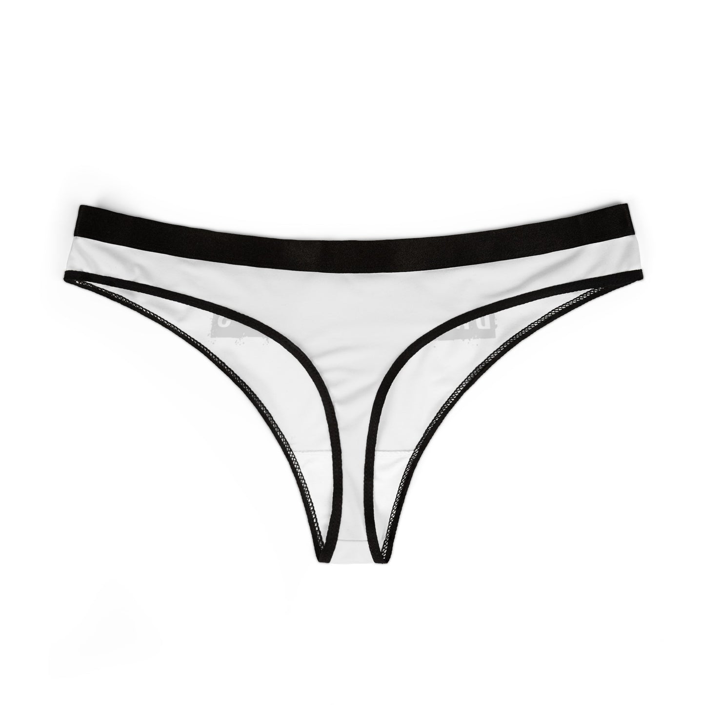 Women's Thong -- Daddy Drago's (White)