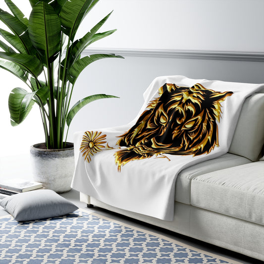 Beasts Sherpa Fleece Blanket