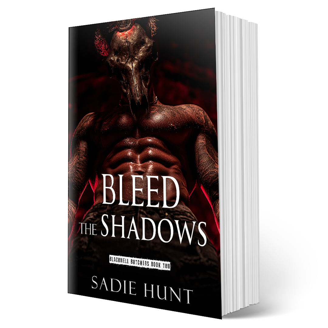 PRE-ORDER: MASKED Bleed the Shadows: A Dark New Adult Romance (Blackwell Butchers Book 2) - SIGNED MASKED PAPERBACK