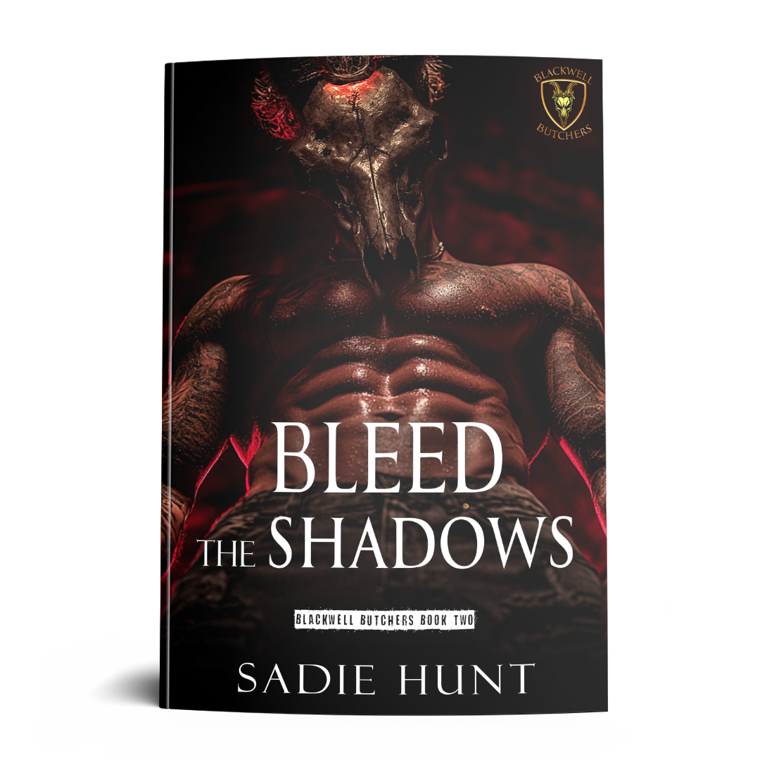 PRE-ORDER: MASKED Bleed the Shadows: A Dark New Adult Romance (Blackwell Butchers Book 2) - SIGNED MASKED PAPERBACK