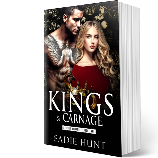Kings & Carnage: A Dark New Adult College Romance (Aventine University Book 3) - SIGNED PAPERBACK