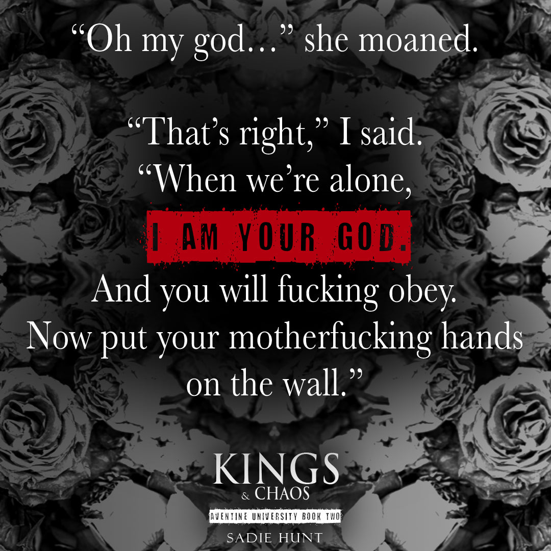Kings & Chaos: A Dark College Bully Romance (Aventine University Book 2) - SIGNED PAPERBACK