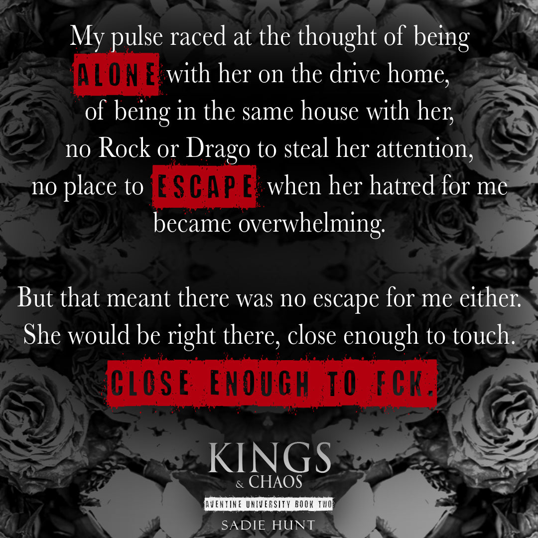 Kings & Chaos: A Dark College Bully Romance (Aventine University Book 2) - SIGNED PAPERBACK
