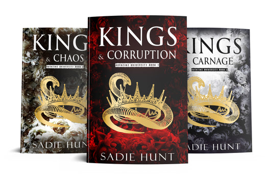 DISCREET Aventine University Series: A Dark College Bully Romance - SIGNED DISCREET PAPERBACKS (Books 1-3)