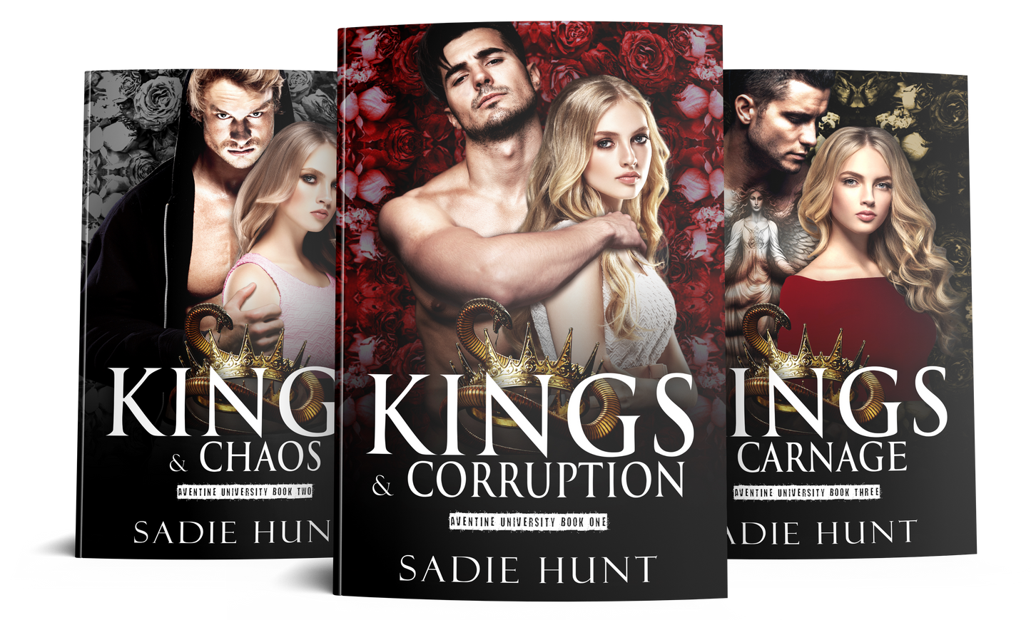 Aventine University Series: A Dark College Bully Romance - SIGNED PAPERBACKS (Books 1-3)