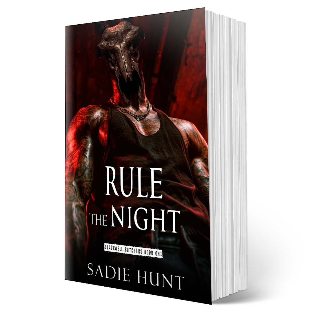 PRE-ORDER: MASKED Rule the Night: A Dark New Adult Romance (Blackwell Butchers Book 1) - SIGNED MASKED PAPERBACK