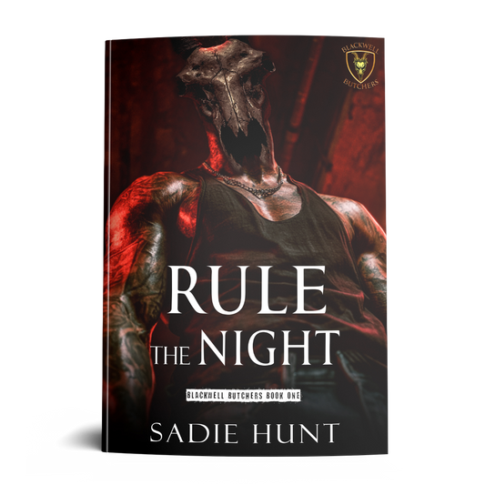 MASKED Rule the Night: A Dark New Adult Romance (Blackwell Butchers Book 1) - SIGNED MASKED PAPERBACK