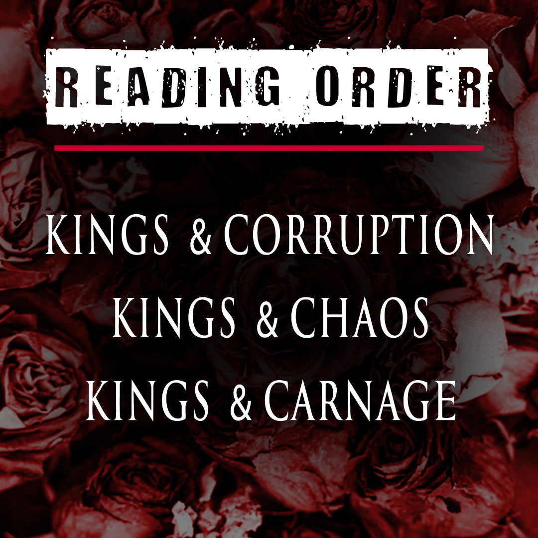 DISCREET Kings & Carnage: A Dark College Bully Romance - SIGNED DISCREET PAPERBACK (Books 3)