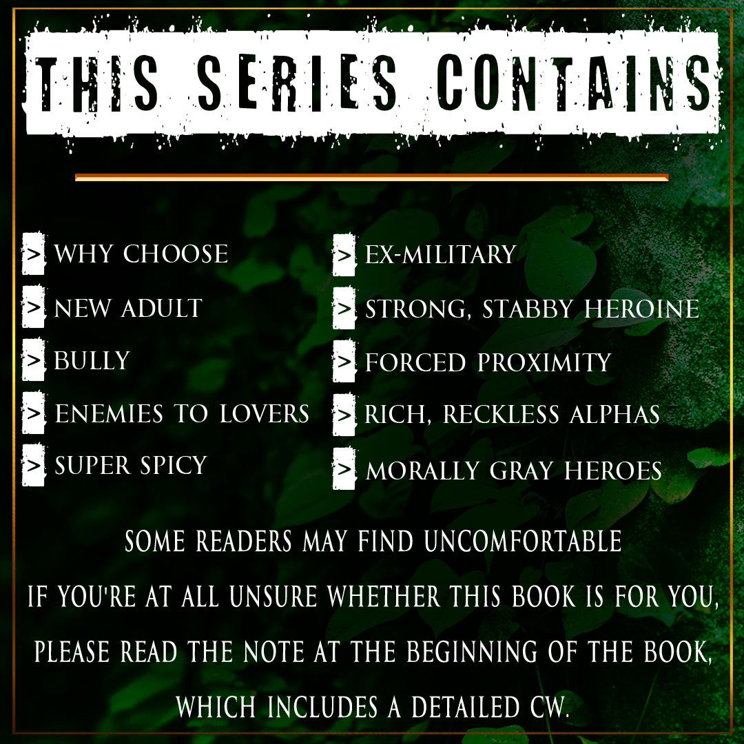 Into the Fire: A Dark New Adult Romance (Blackwell Bastards Book 1) - SIGNED MODEL PAPERBACK