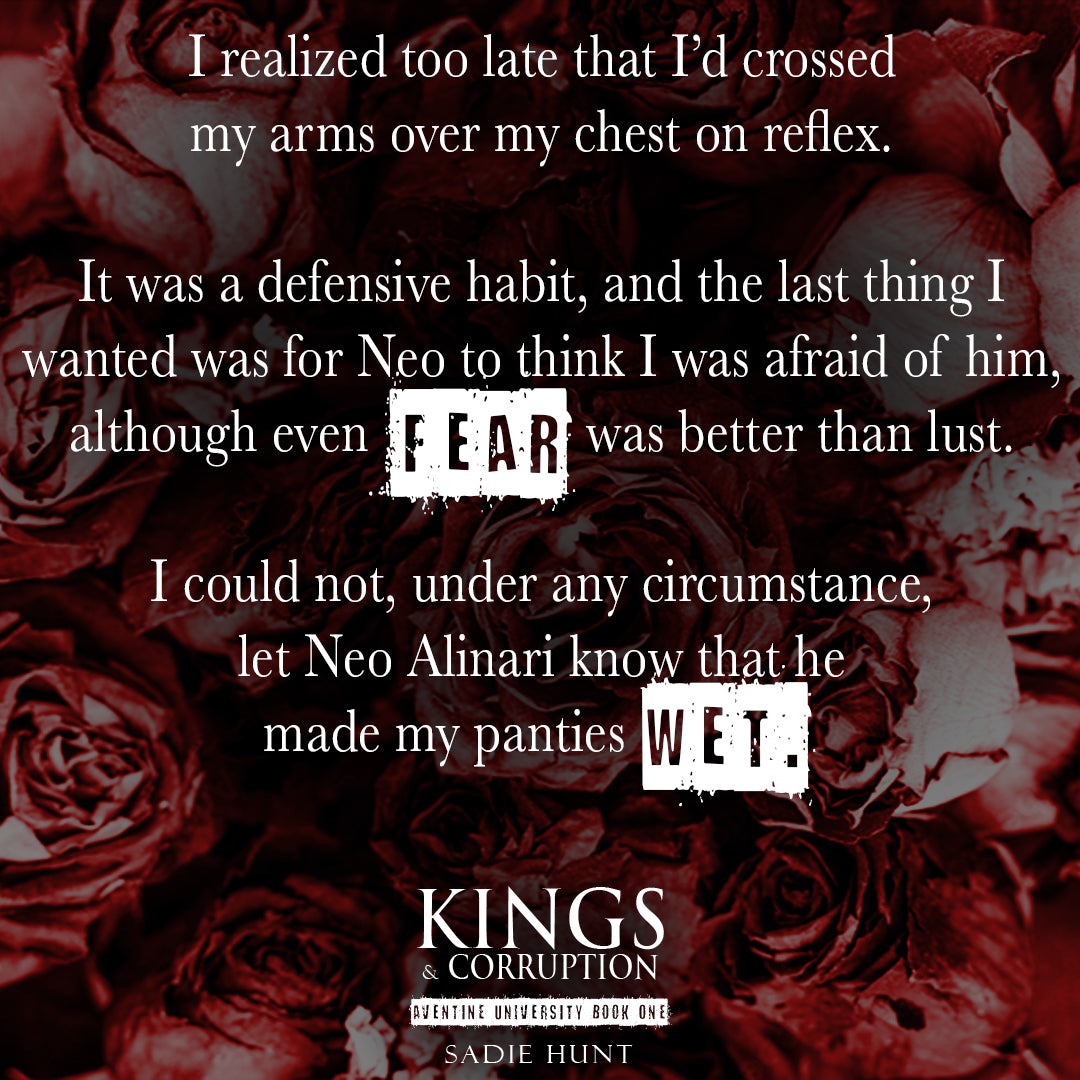 Kings & Corruption: A Dark College Bully Romance (Aventine University Book 1) - SIGNED PAPERBACK