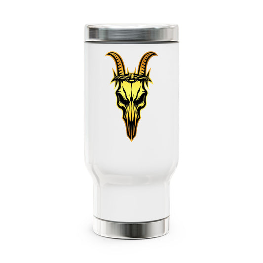 Butchers Stainless Steel Travel Mug with Handle, 14oz