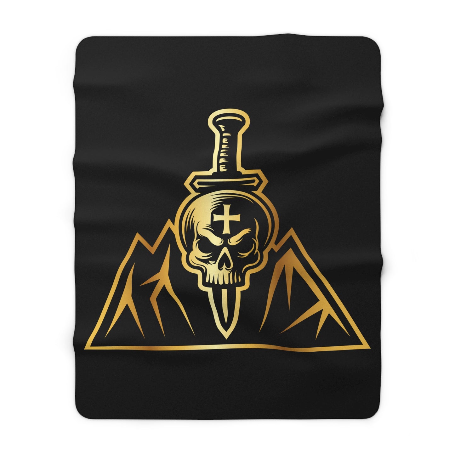 Bastards Sherpa Fleece Blanket - Black