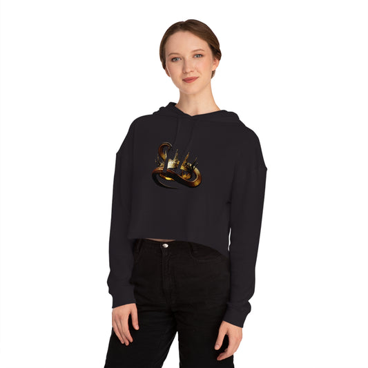 Women’s Cropped Hooded Sweatshirt - Kings