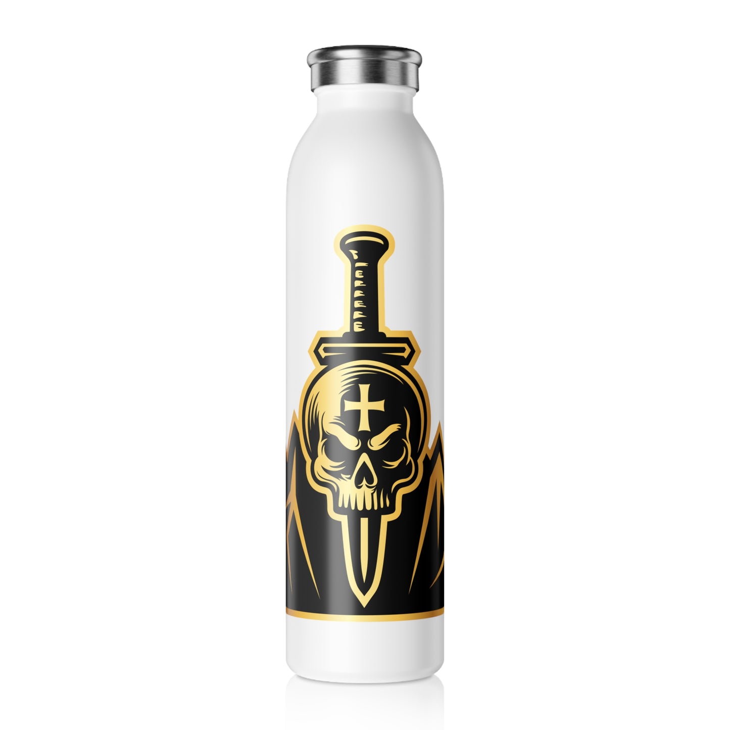Bastards Symbol Slim Water Bottle