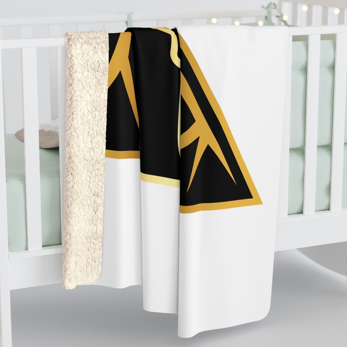 Bastards Sherpa Fleece Blanket - White