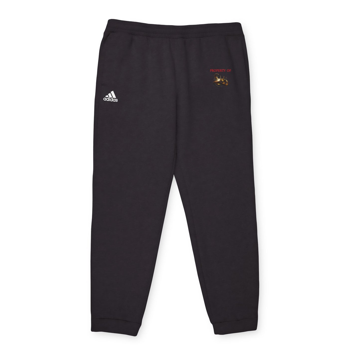 Property of the Kings Fleece Joggers -- Adidas, up to size 4XL!