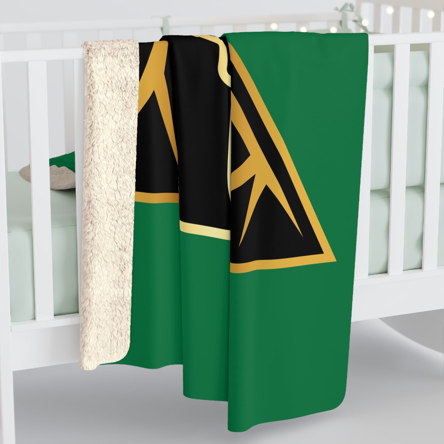 Bastards Sherpa Fleece Blanket - Dark Green