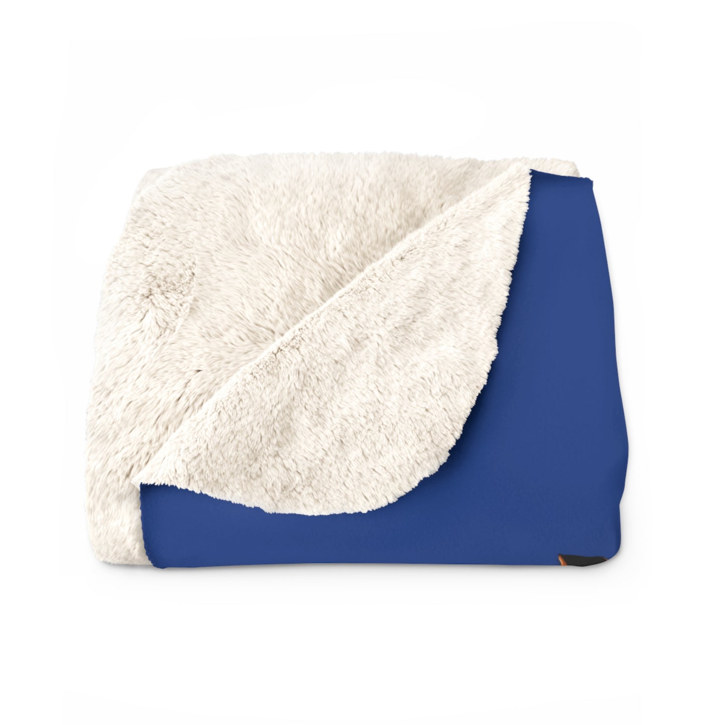 Beasts Sherpa Fleece Blanket - Dark Blue