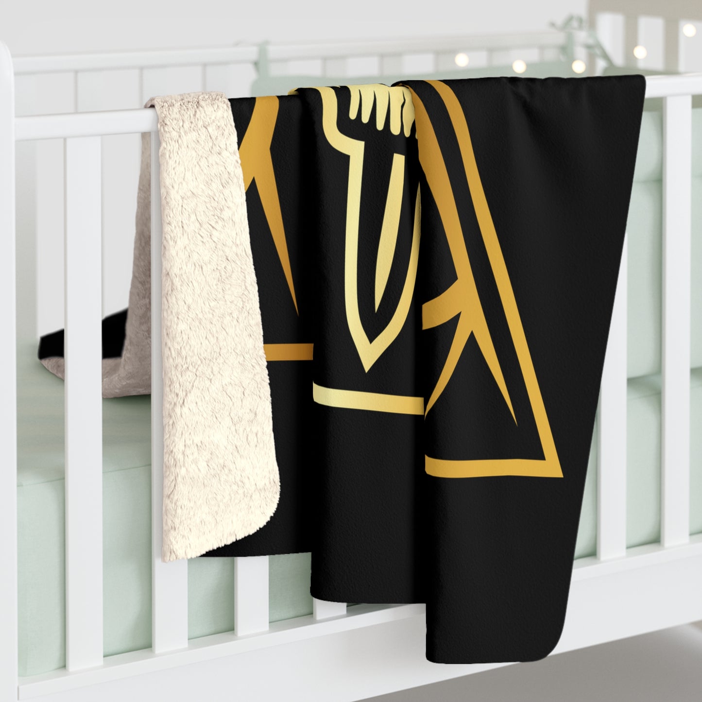 Bastards Sherpa Fleece Blanket - Black