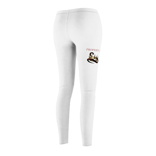Property of the Kings -- Women's Cut & Sew Casual Leggings (AOP)