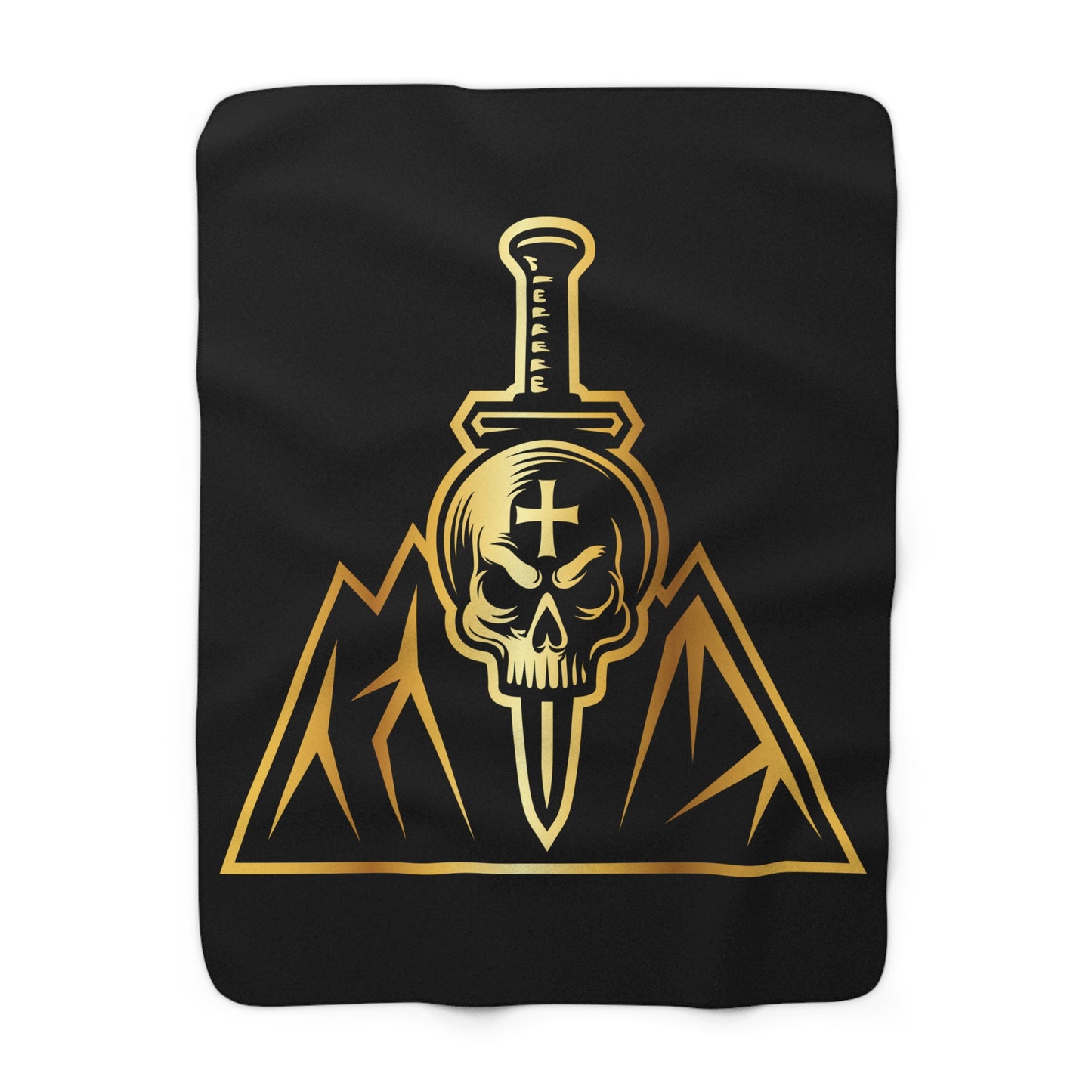 Bastards Sherpa Fleece Blanket - Black