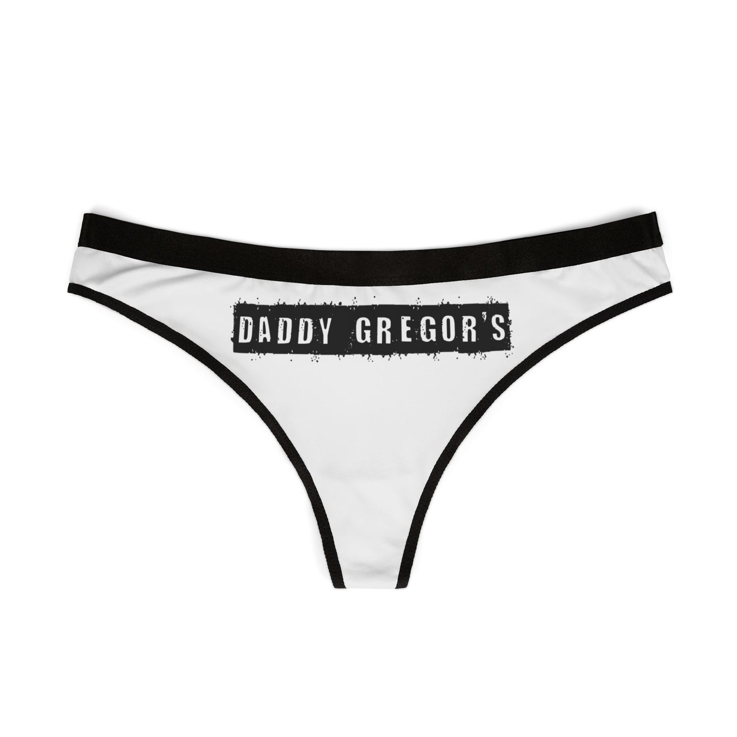 Daddy Gregor's -- Women's Thong (White)