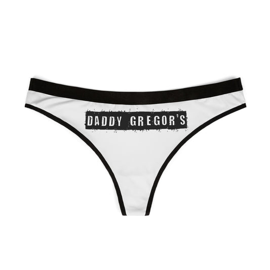 Daddy Gregor's -- Women's Thong (White)