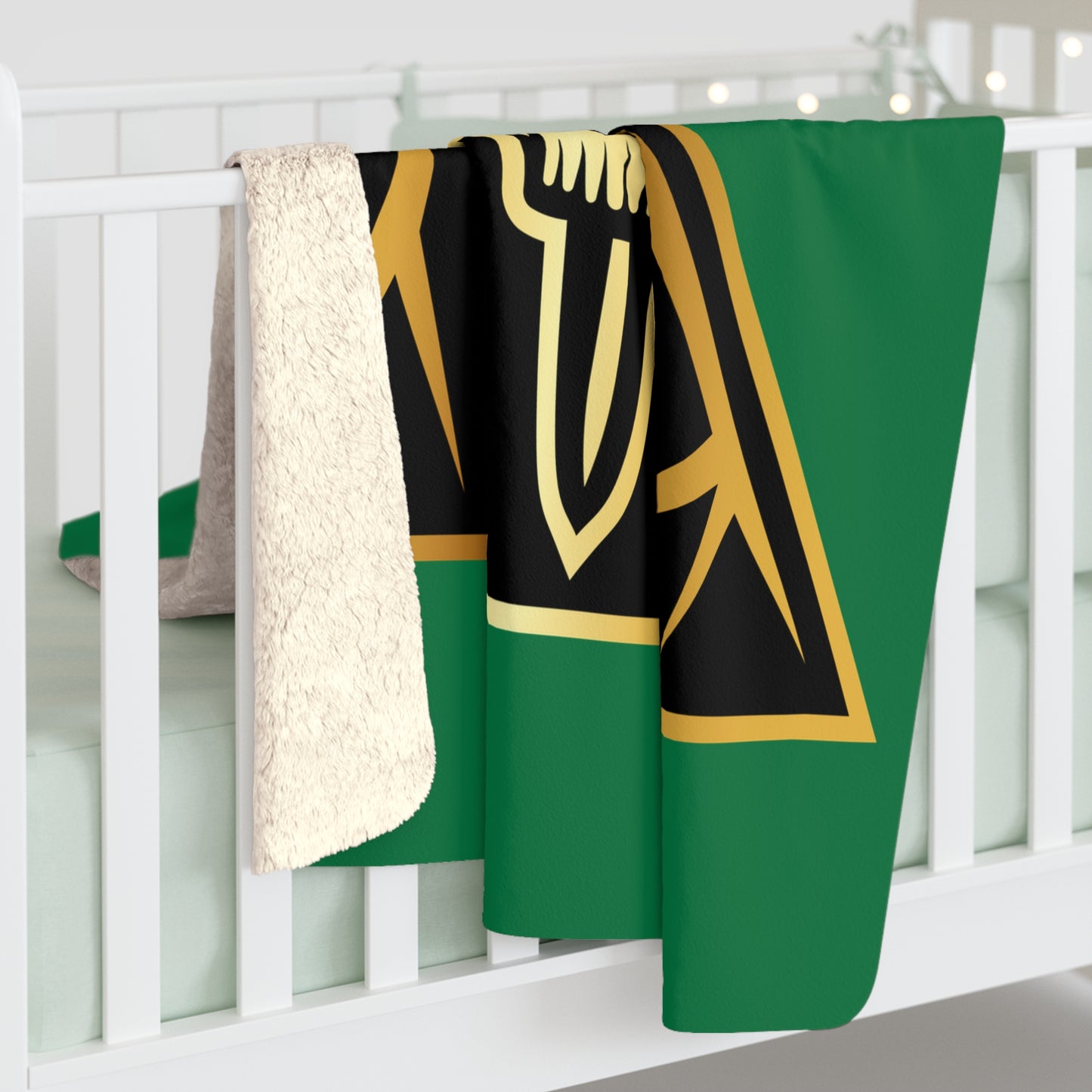 Bastards Sherpa Fleece Blanket - Dark Green