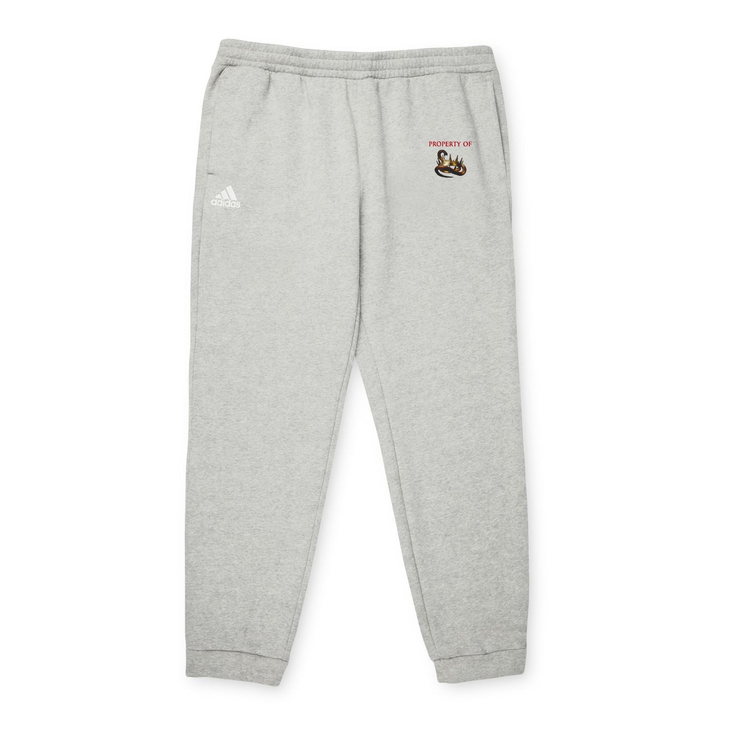 Property of the Kings Fleece Joggers -- Adidas, up to size 4XL!