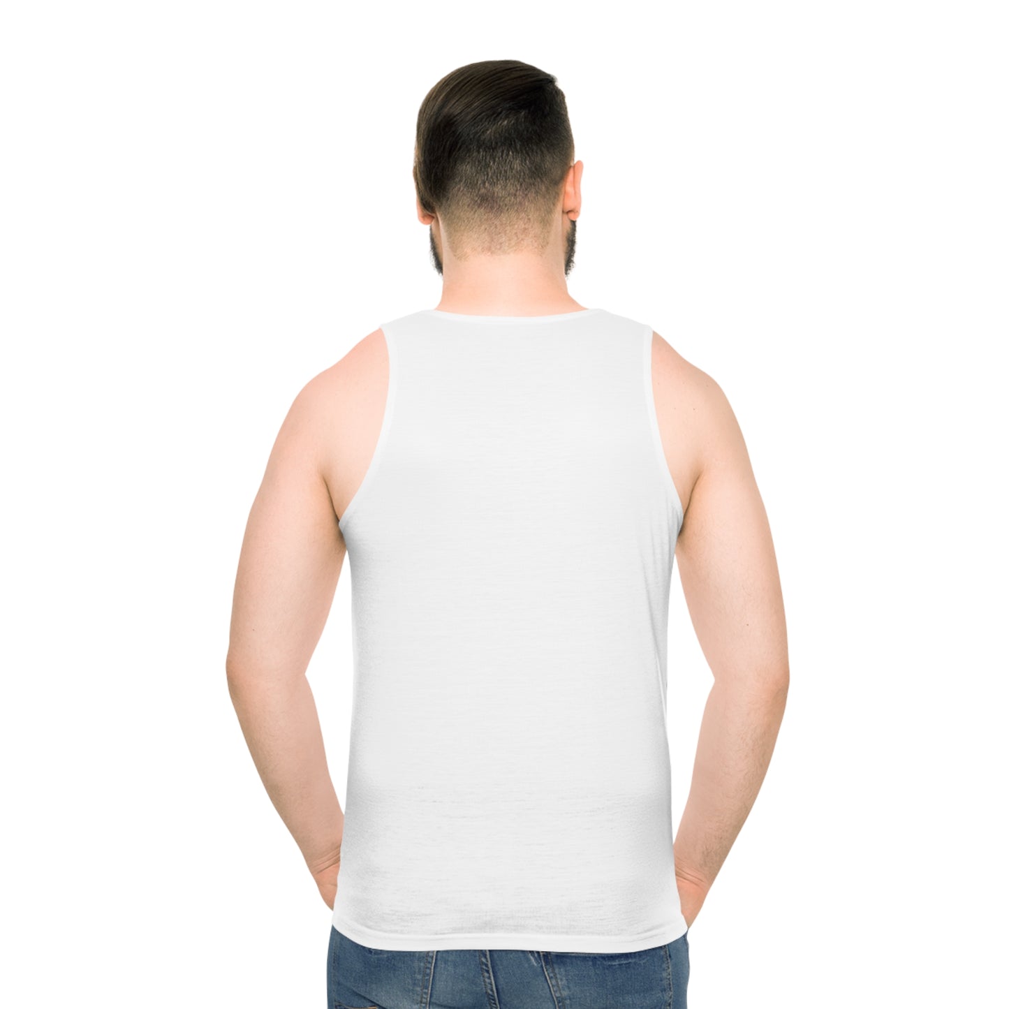 White Unisex Summer Sh*t Tank Top - up to size 4XL!