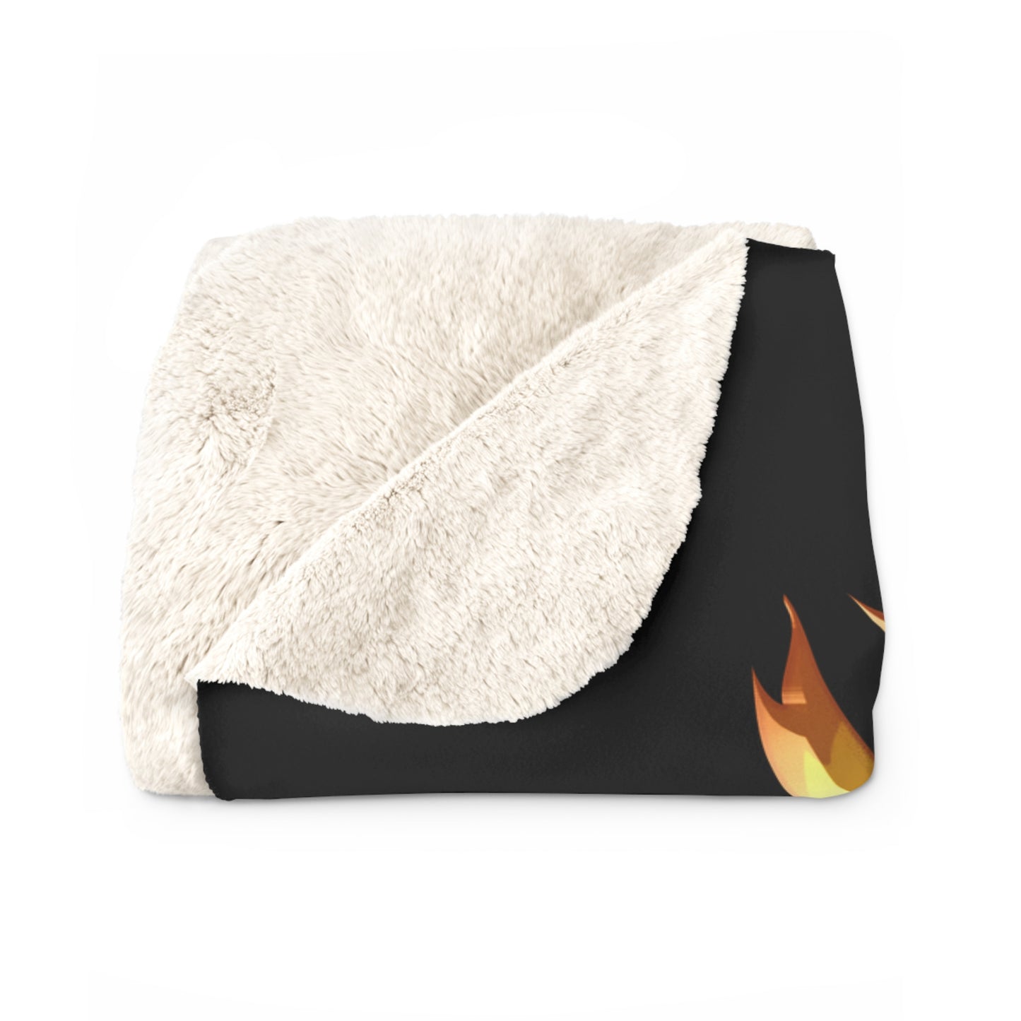 Beasts Sherpa Fleece Blanket - Black