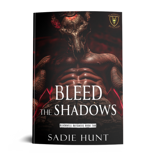 PRE-ORDER: MASKED Bleed the Shadows: A Dark New Adult Romance (Blackwell Butchers Book 2) - SIGNED MASKED PAPERBACK