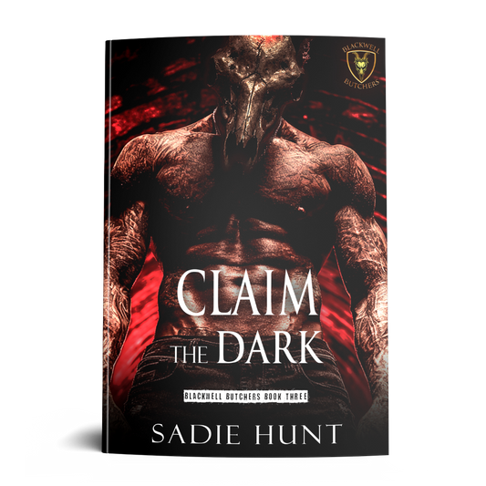 PRE-ORDER: MASKED Claim the Dark: A Dark New Adult Romance (Blackwell Butchers Book 3) - SIGNED MASKED PAPERBACK