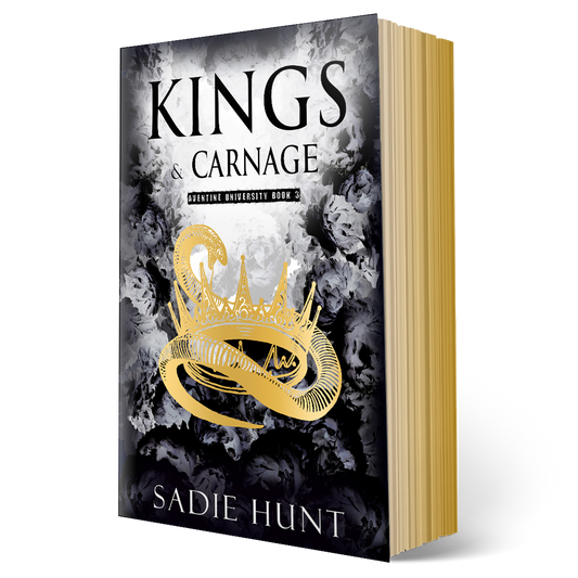 DISCREET Kings & Carnage: A Dark College Bully Romance - SIGNED DISCREET PAPERBACK (Books 3)