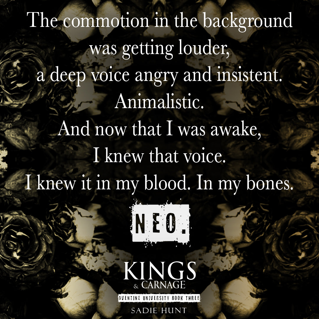 Kings & Carnage: A Dark New Adult College Romance (Aventine University Book 3) - SIGNED PAPERBACK