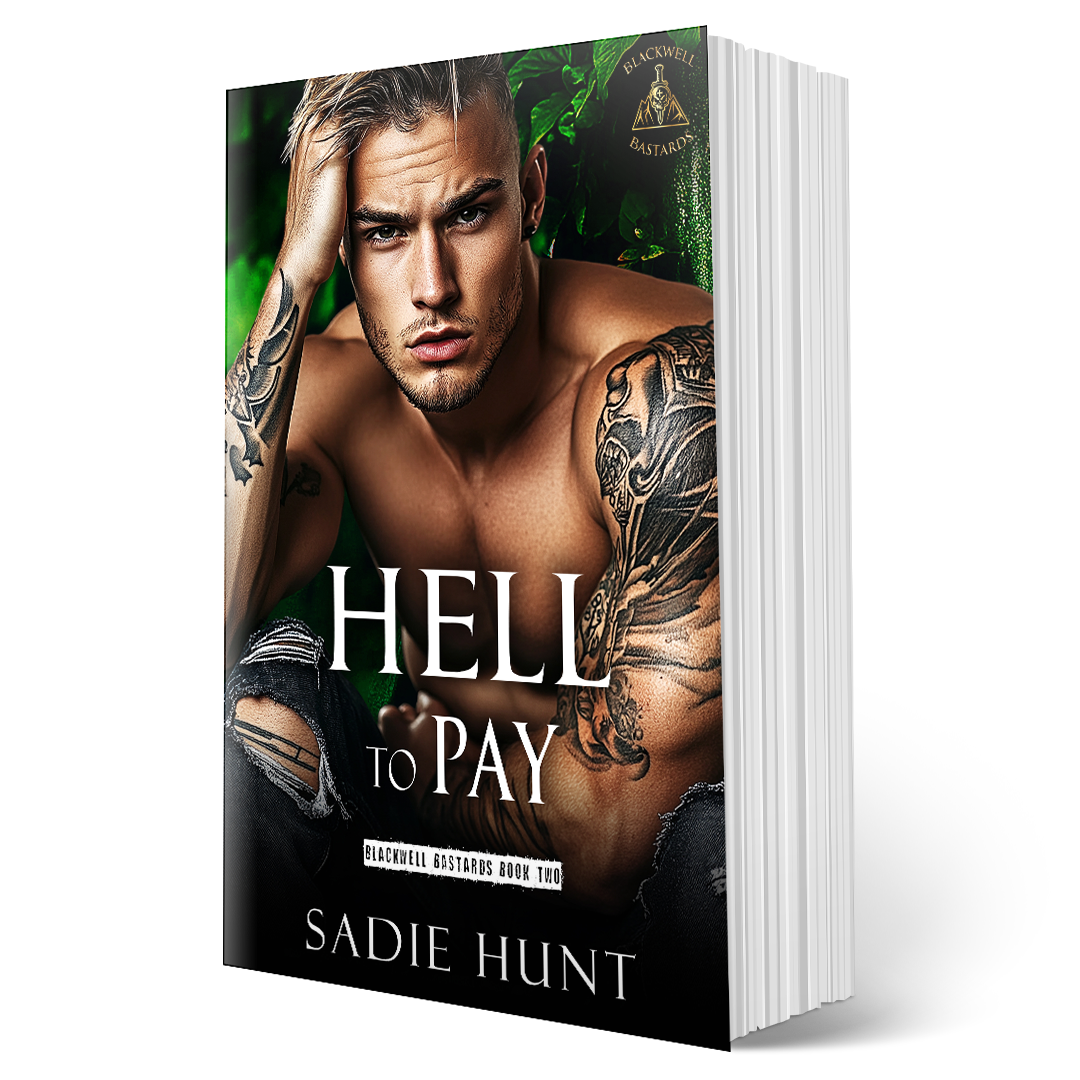 Hell to Pay: A Dark New Adult Romance (Blackwell Bastards Book 2) - SIGNED MODEL PAPERBACK