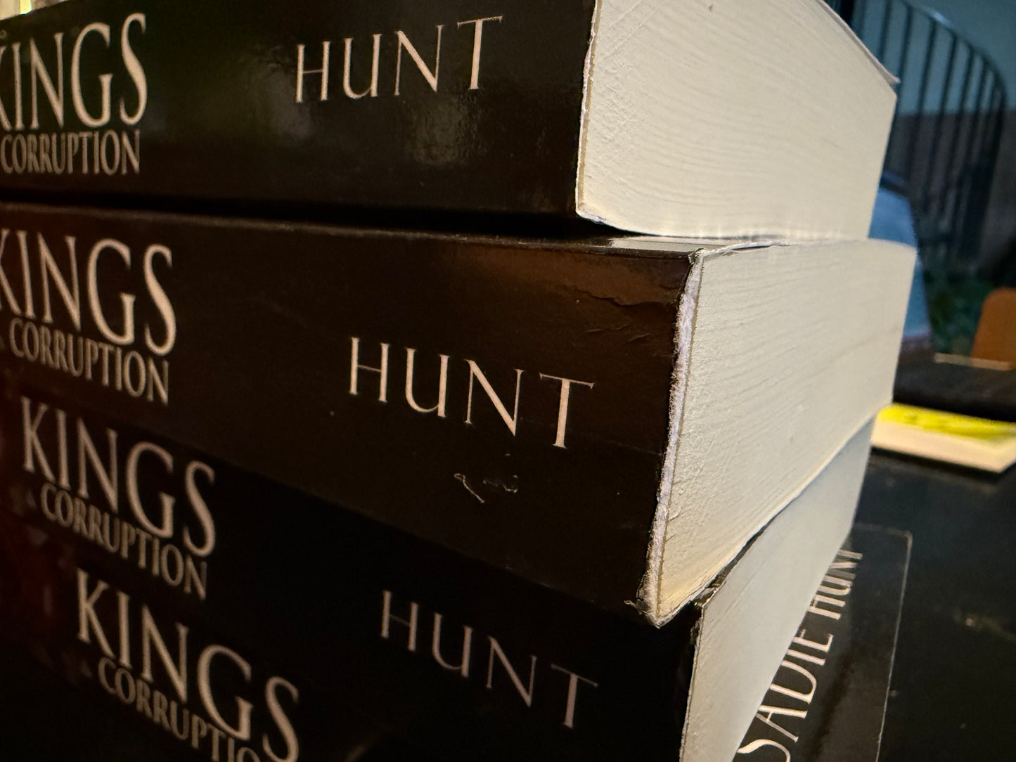 DAMAGED - Kings & Chaos: A Dark College Bully Romance (Aventine University Book 2) - SIGNED PAPERBACK