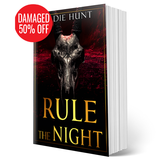 DAMAGED - DISCREET Rule the Night: A Dark New Adult Romance (Blackwell Butchers Book 1) - SIGNED UNMASKED PAPERBACK