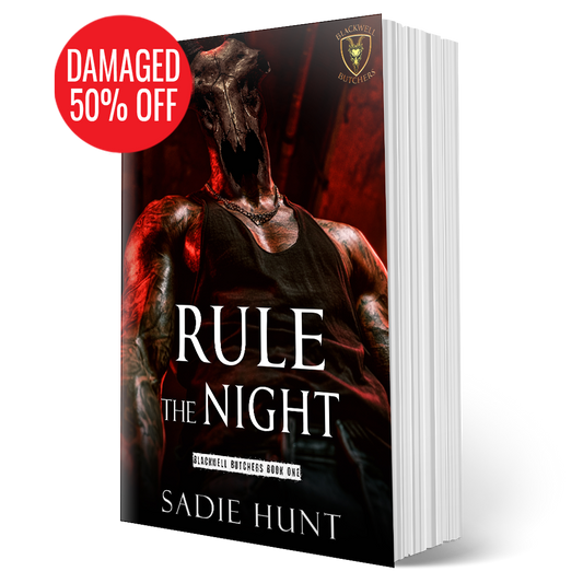 DAMAGED - MASKED Rule the Night: A Dark New Adult Romance (Blackwell Butchers Book 1) - SIGNED UNMASKED PAPERBACK