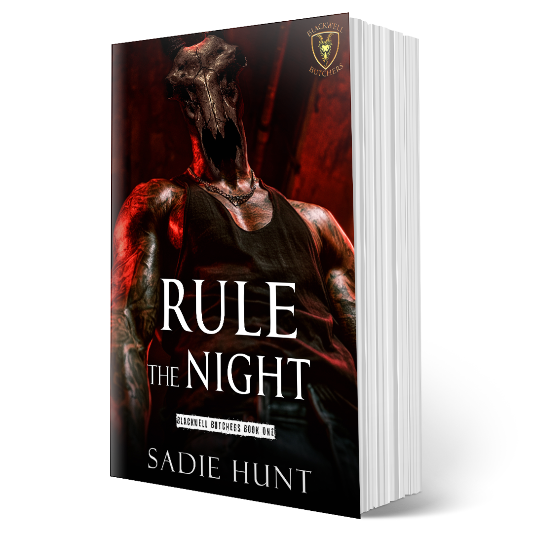 MASKED Rule the Night: A Dark New Adult Romance (Blackwell Butchers Book 1) - SIGNED MASKED PAPERBACK